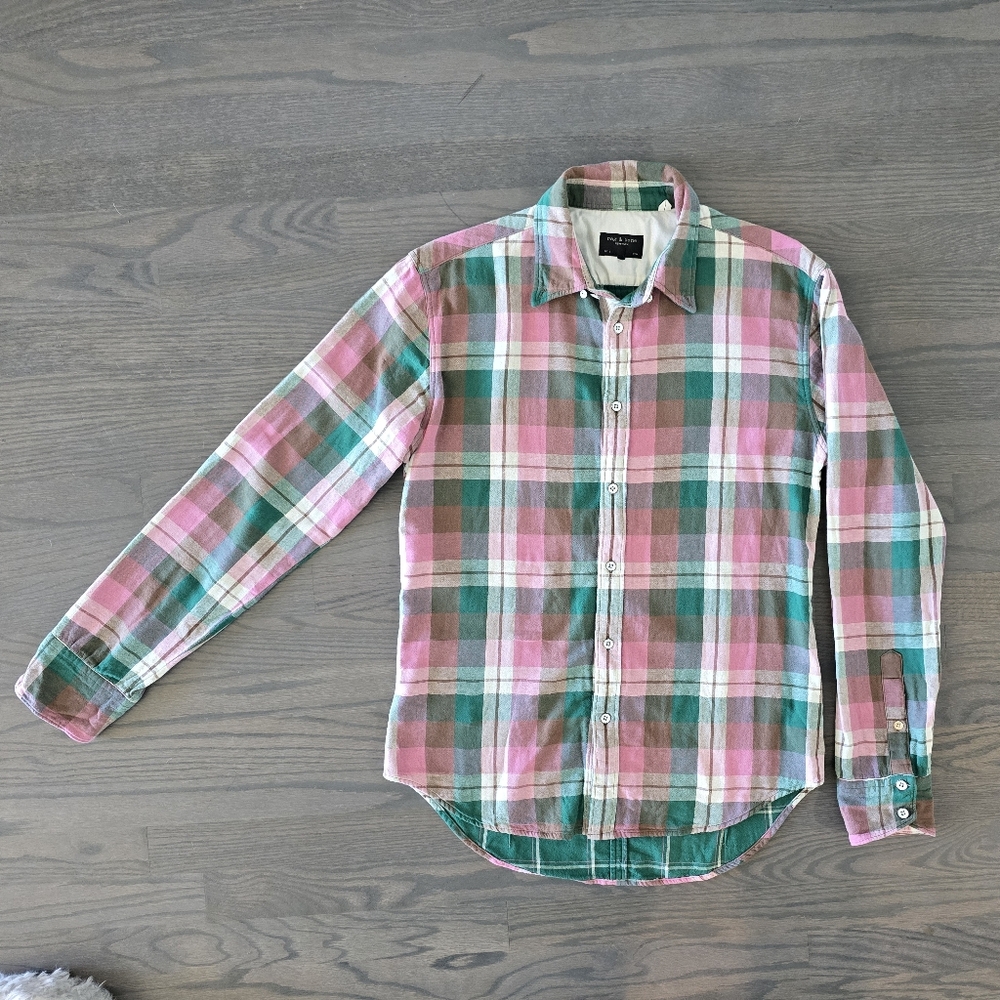 Rag & Bone | Men's Plaid Longsleeve Shirt